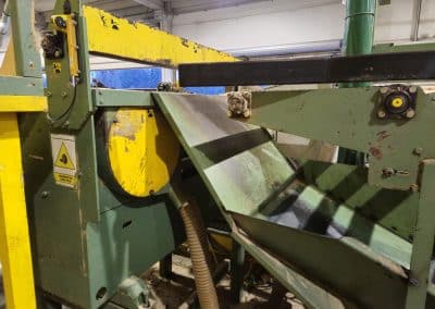 Second hand Automatic cross cutting, edging and multi-ripping line VR 1200