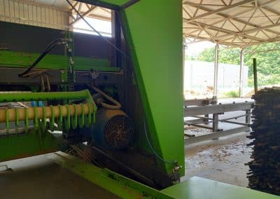 Used MEBOR HTZ 1100 PRO with log deck